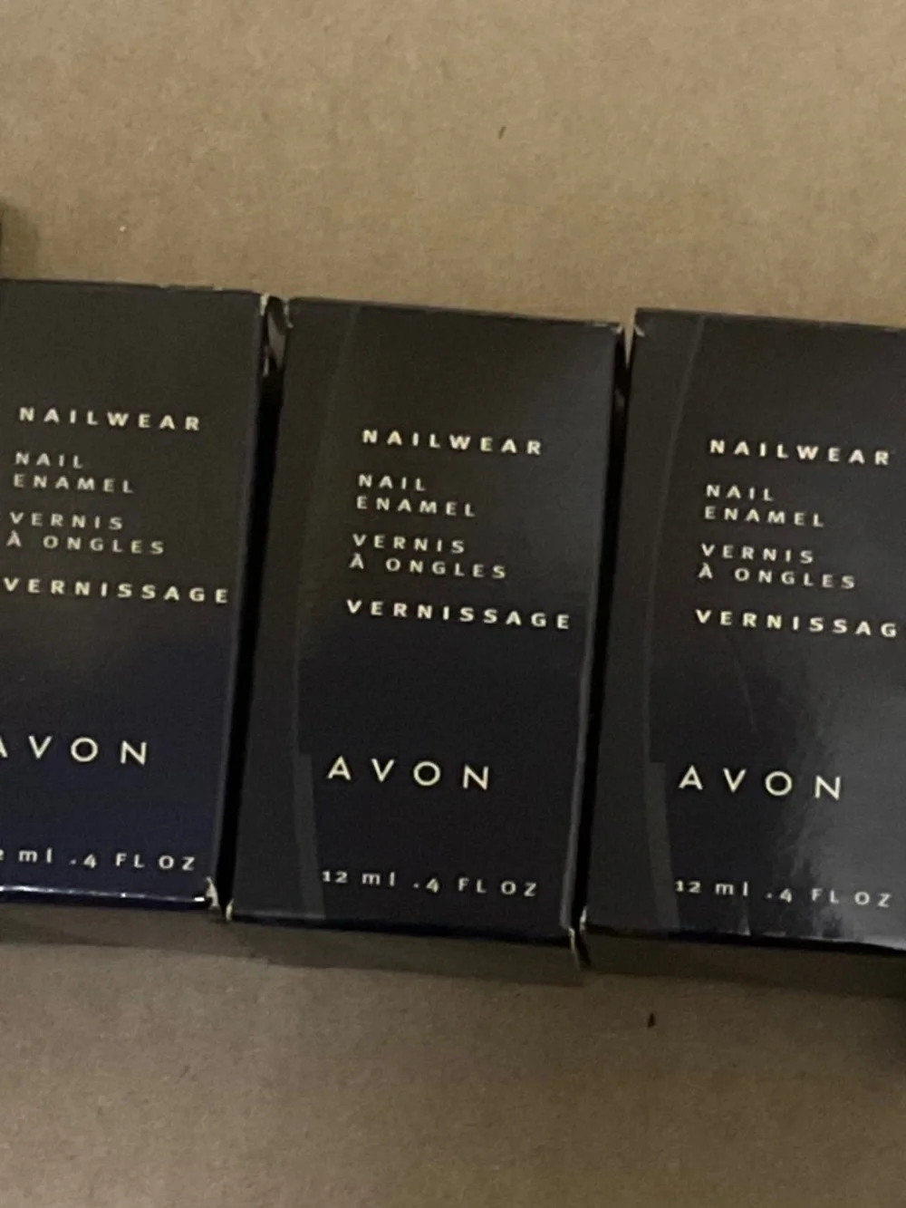 Avon Speed Dry Delicata and 2 Avon Nailwear Pink Foil , 1 Like Linen, 1 Clear